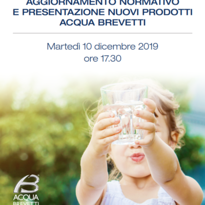 Evento “Acqua Brevetti”