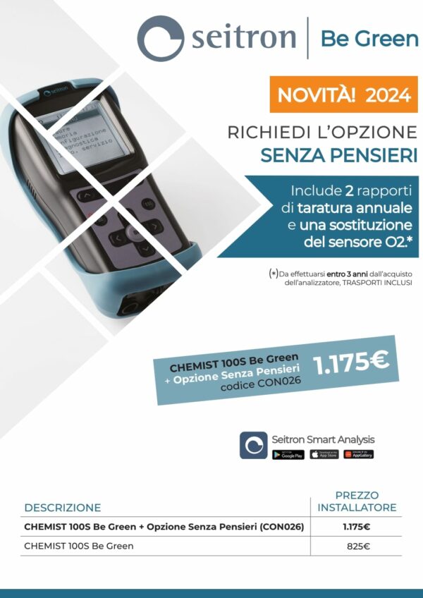 SENZA PENSIERI BE GREEN SEITRON